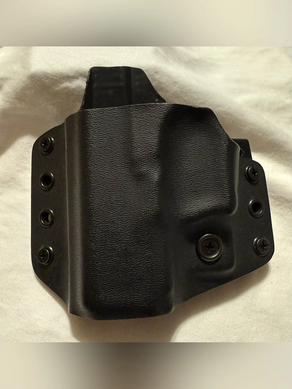 Men's Black Kydex OWB Holster - Left Hand